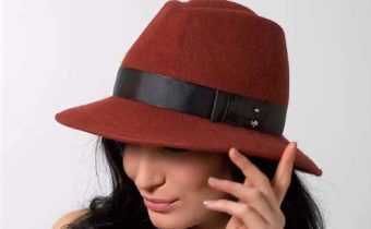 Стильная женская шляпка